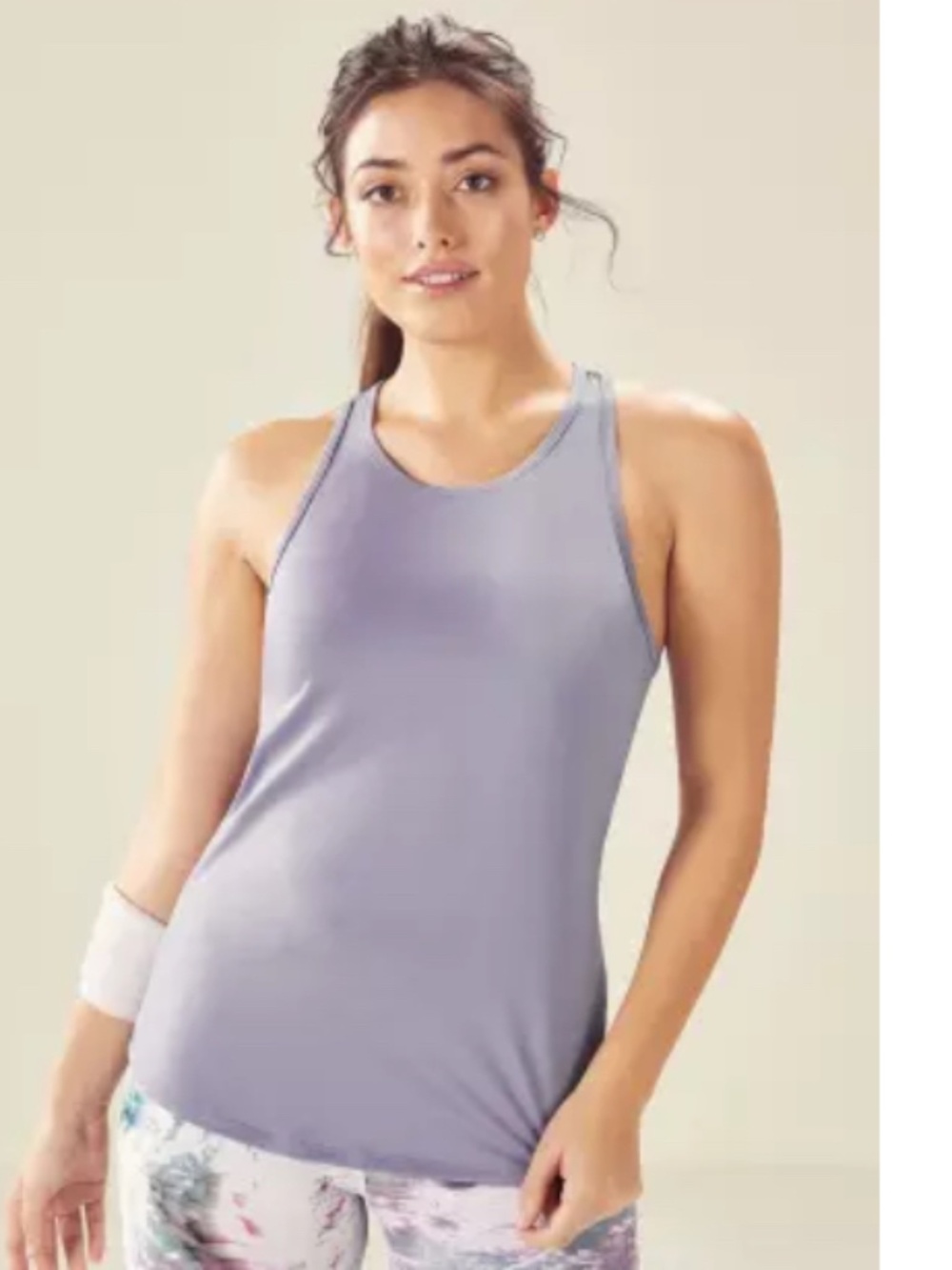 FABLETICS Autumn Tank II XS purple grey